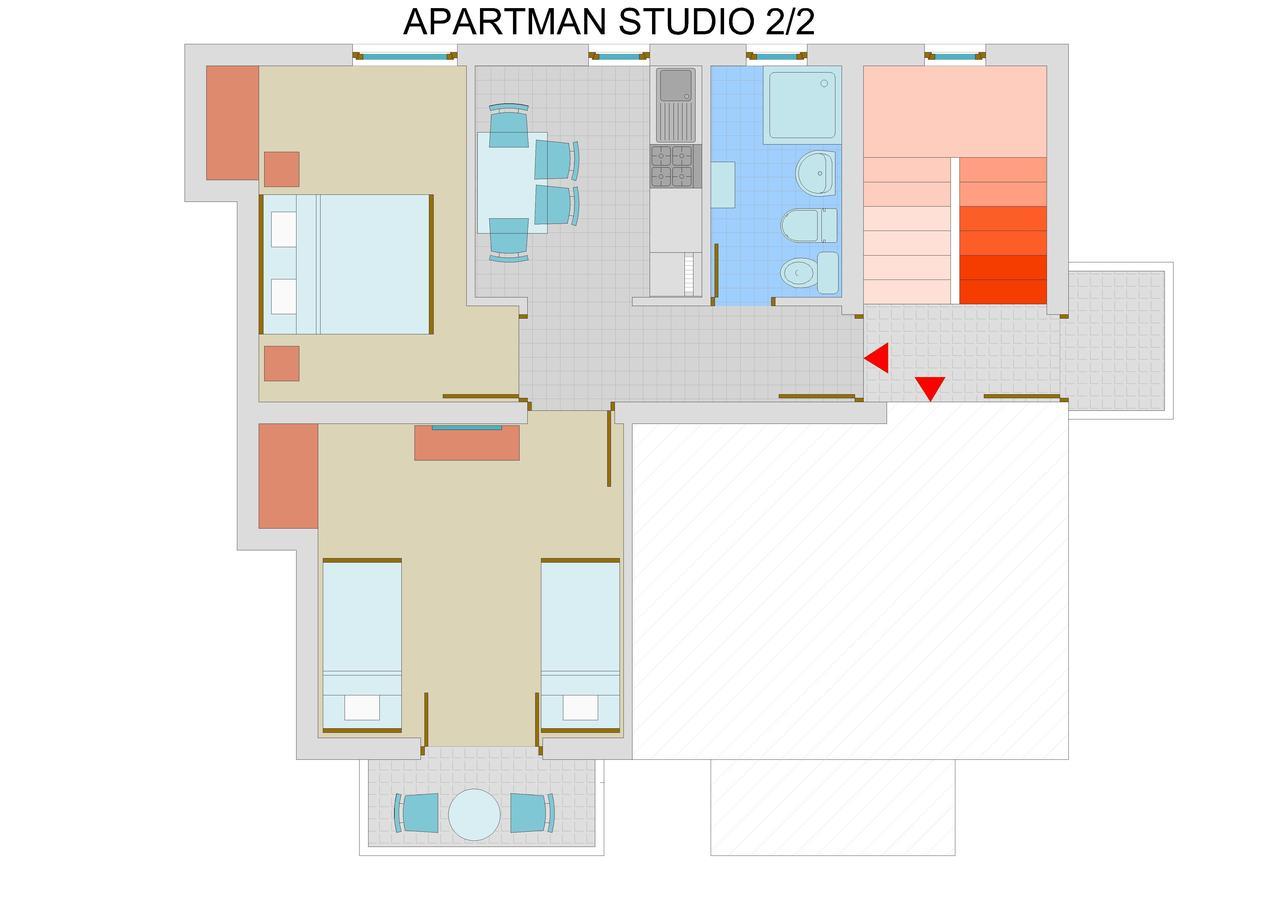 Apartments J&R Babara บีโอกราดนาโมรู ภายนอก รูปภาพ